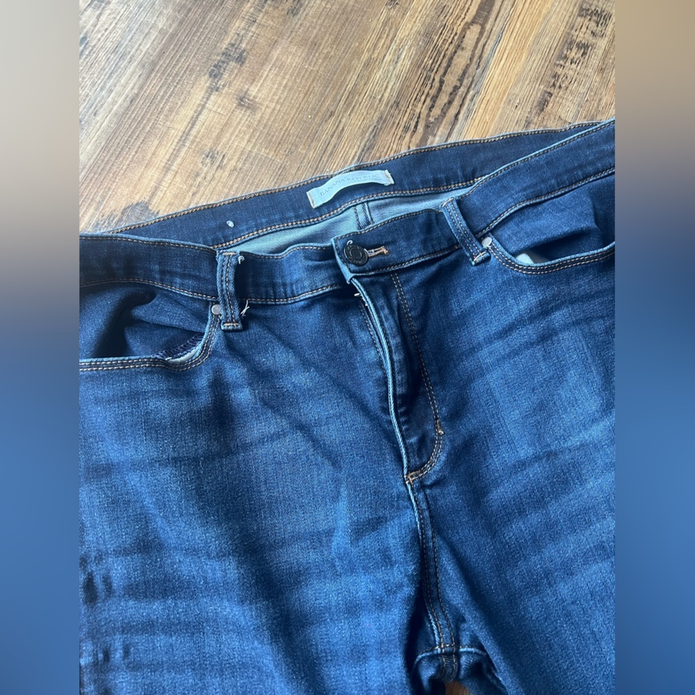 Banana Republic Dark Blue Skinny Jeans - Picture 2 of 3